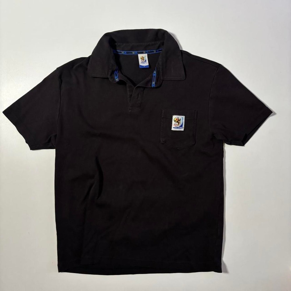 Black FIFA World Cup South Africa 2010 Polo Shirt - XL